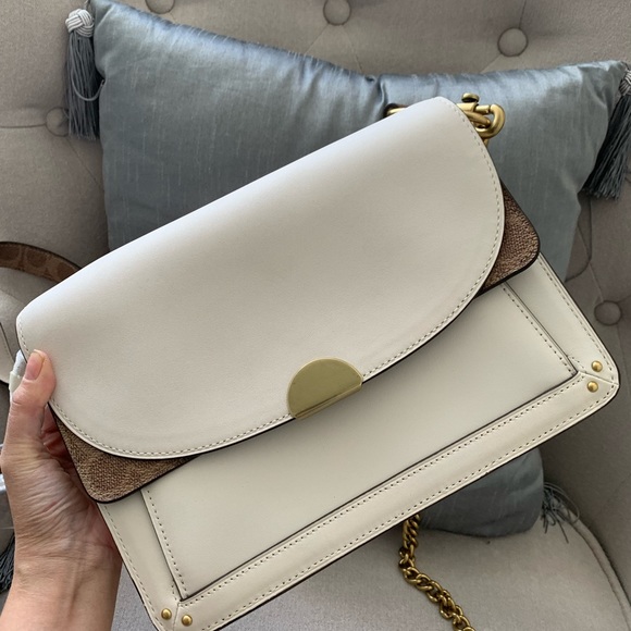 COACH DREAMER SIGNATURE COLORBLOCK CANVAS LEATHER - Picture 9 of 14